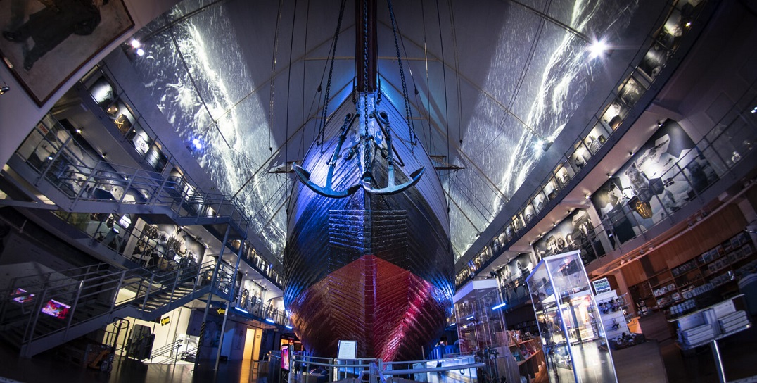 Museum with a Big Ship