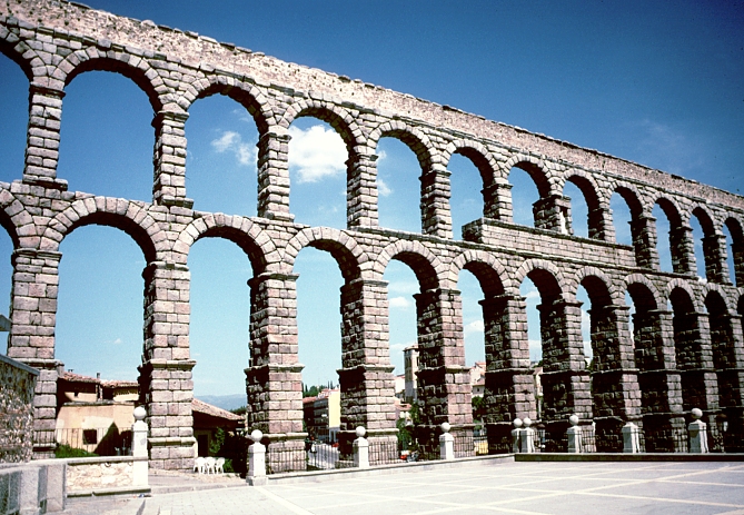 The Aqueduct of Segovia now